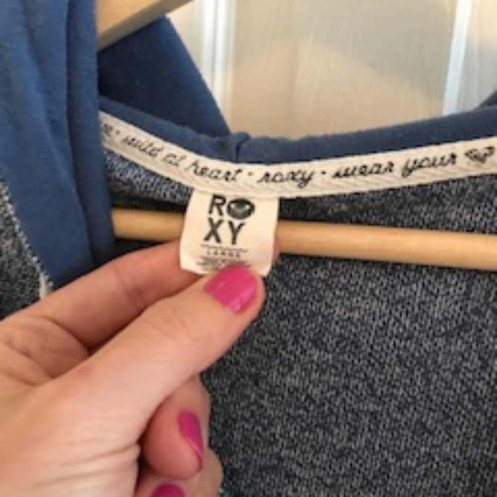 Blue Roxy Sweatshirt - Picture 2 of 3